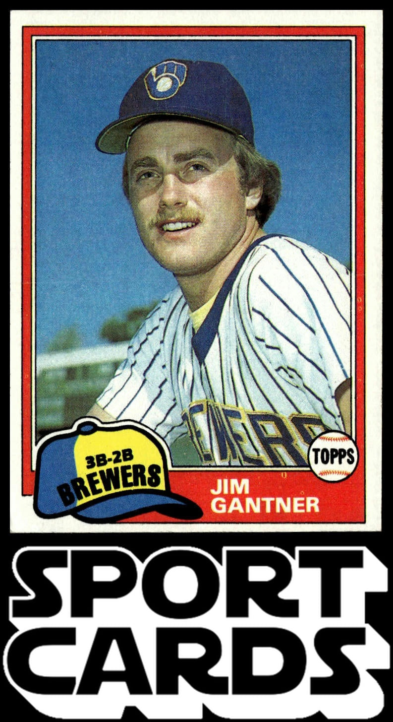 1981 Topps #482 Jim Gantner SportCards.com