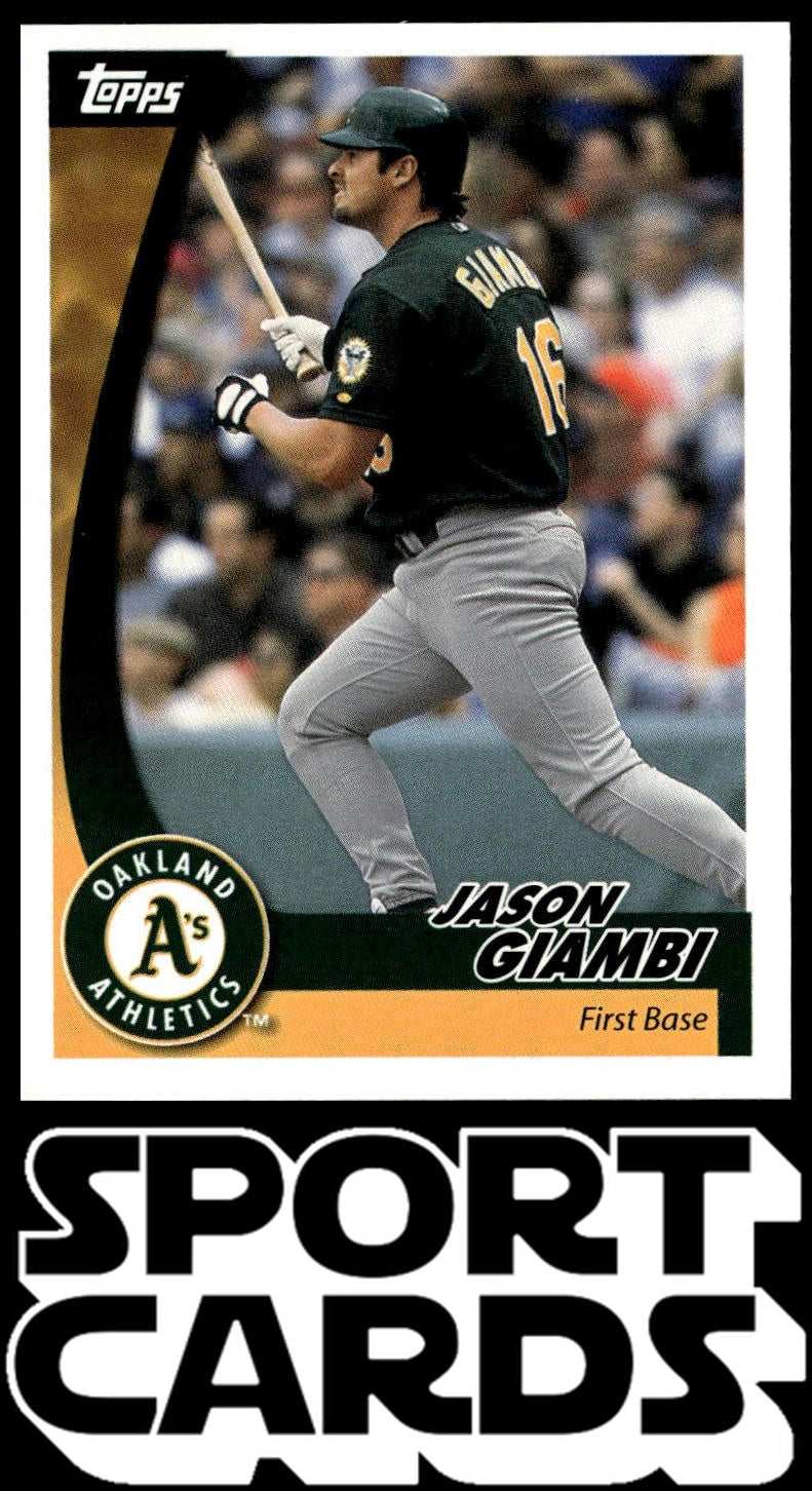 2002 Topps Post Cereal #10 Jason Giambi SportCards.com