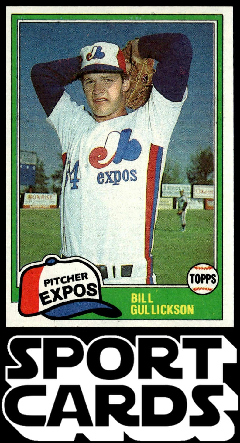 1981 Topps #578 Bill Gullickson SportCards.com