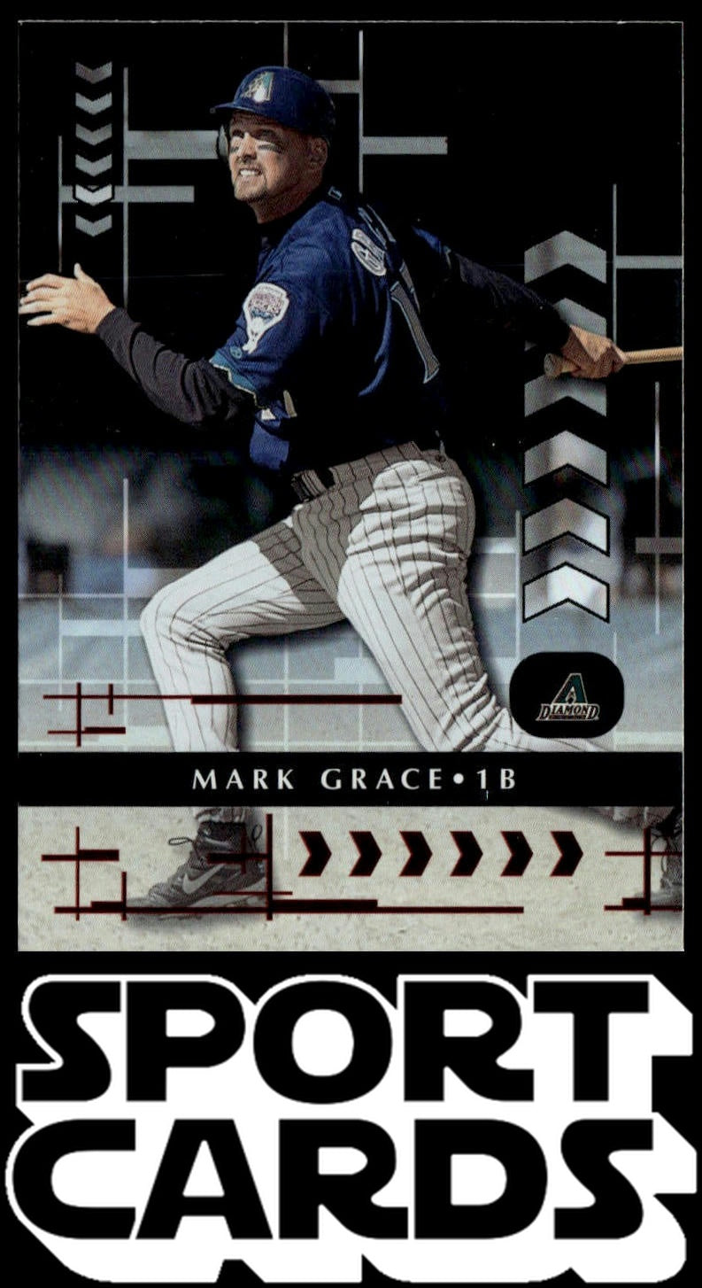 2001 Playoff Absolute Memorabilia #38 Mark Grace SportCards.com