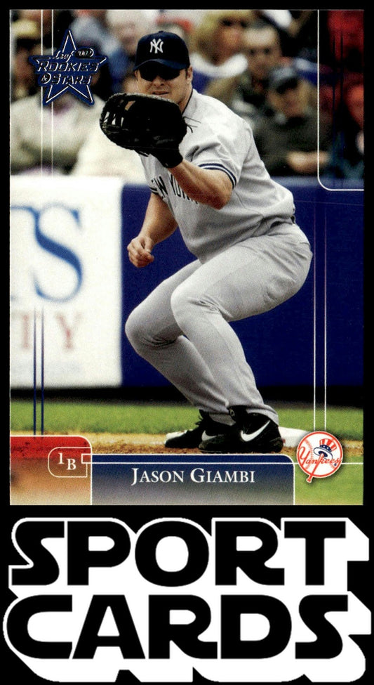 2002 Leaf Rookies & Stars #64 Jason Giambi SportCards.com