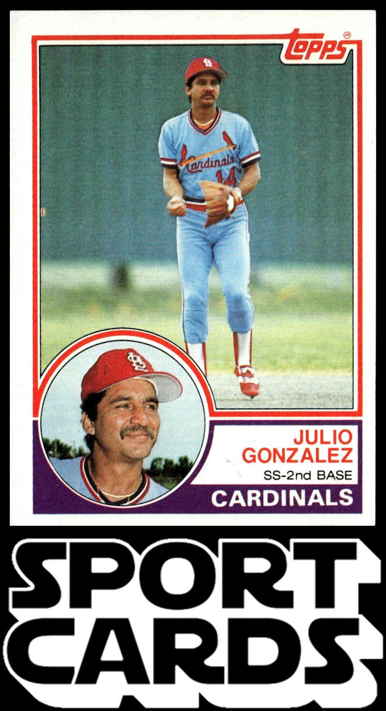 1983 Topps #74 Julio Gonzalez SportCards.com