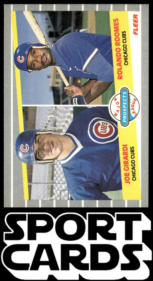 1989 Fleer #644 Joe Girardi / Rolando Roomes SportCards.com