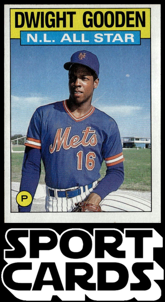 1986 Topps #709 Dwight Gooden SportCards.com