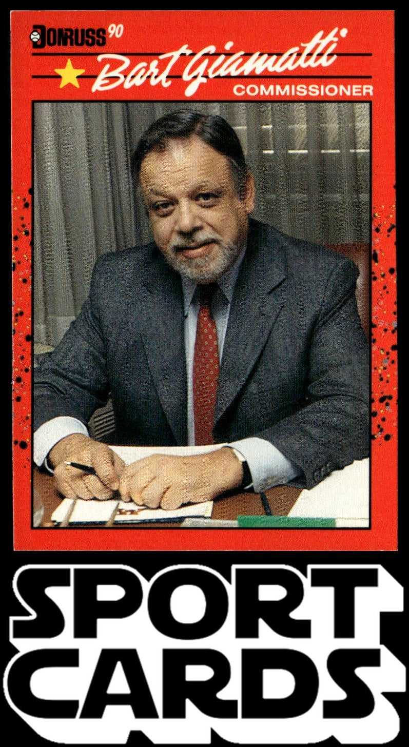 1990 Donruss #716 Bart Giamatti SportCards.com