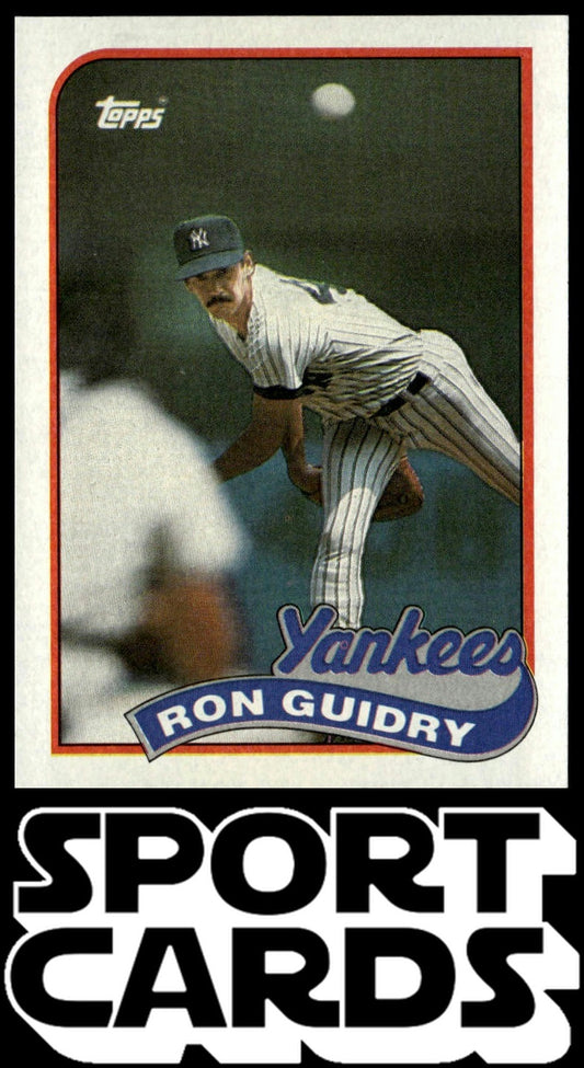 1989 Topps #255 Ron Guidry SportCards.com
