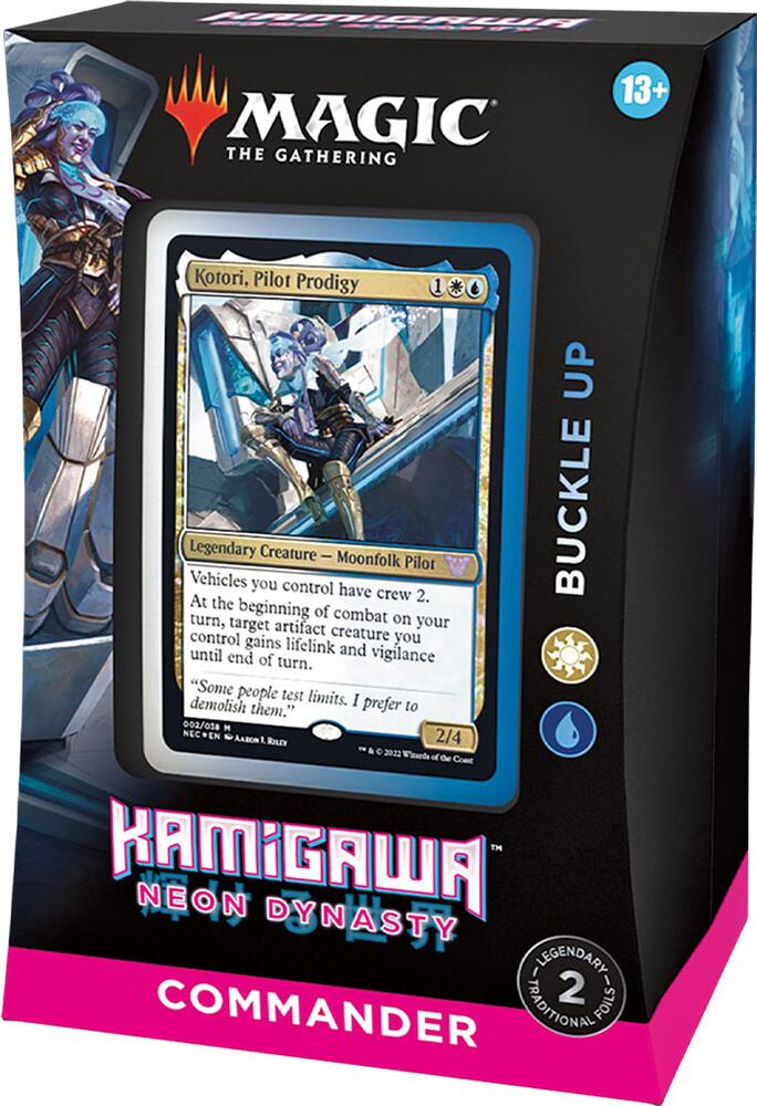 Kamigawa: Neon Dynasty Commander Deck - Buckle Up - Sport Cards