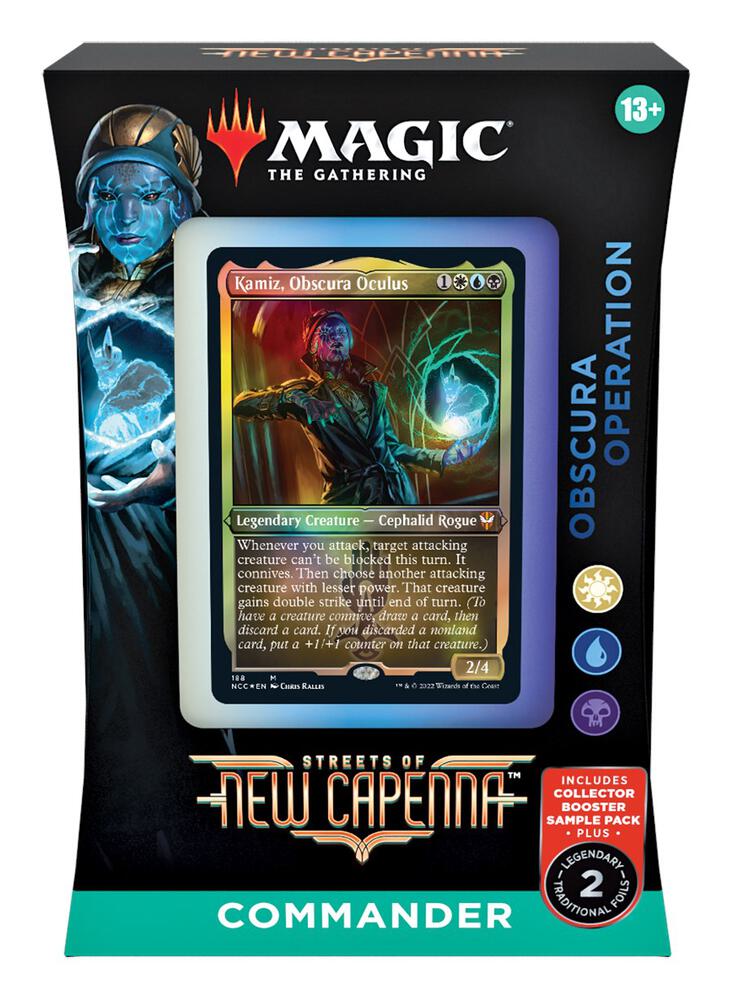 Streets of New Capenna Commander Deck - Obscura Operation - Sport Cards