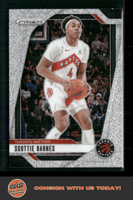 Scottie Barnes 2024-25 Panini Prizm #16 Prizms Glitter