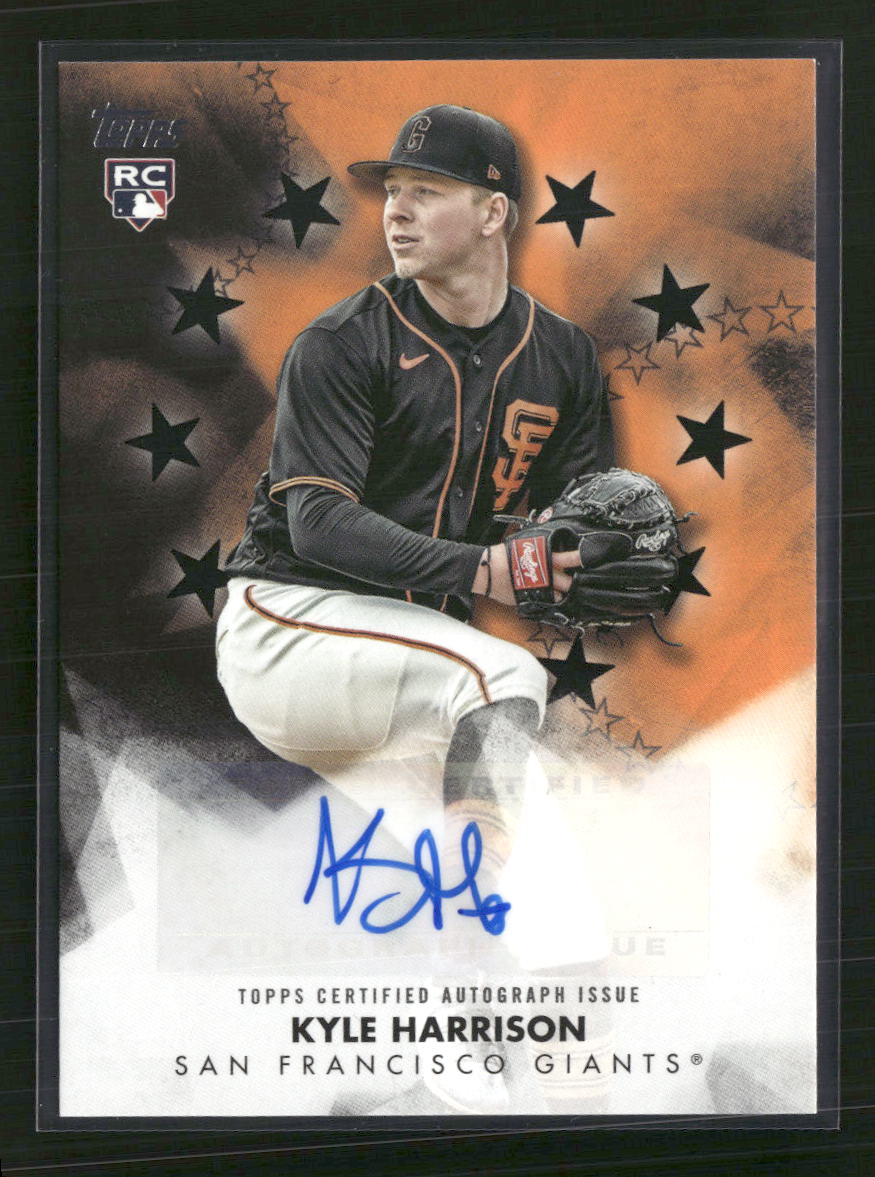 Kyle Harrison 2024 Topps #BSA-KHA Baseball Stars Autographs (Series One)