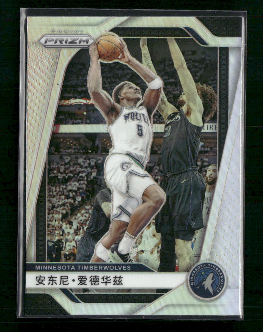 Anthony Edwards 2024-25 Panini Prizm #100 Prizms Chinese