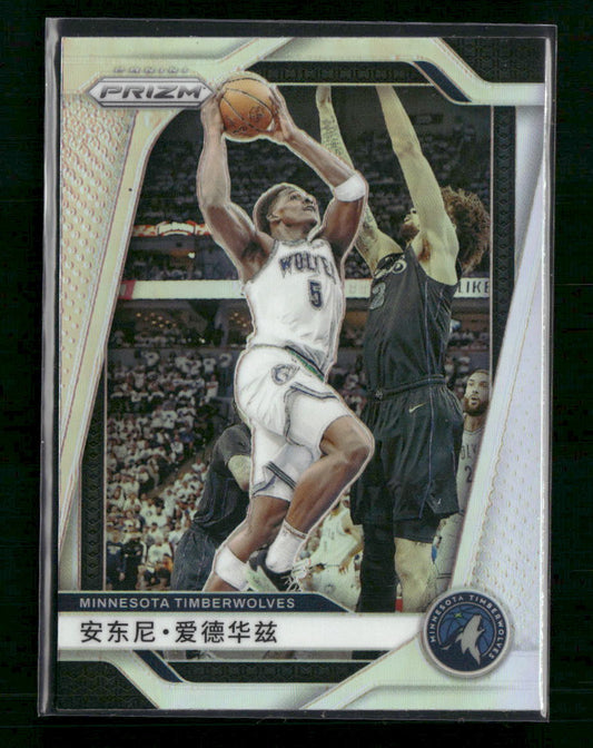 Anthony Edwards 2024-25 Panini Prizm #100 Prizms Chinese