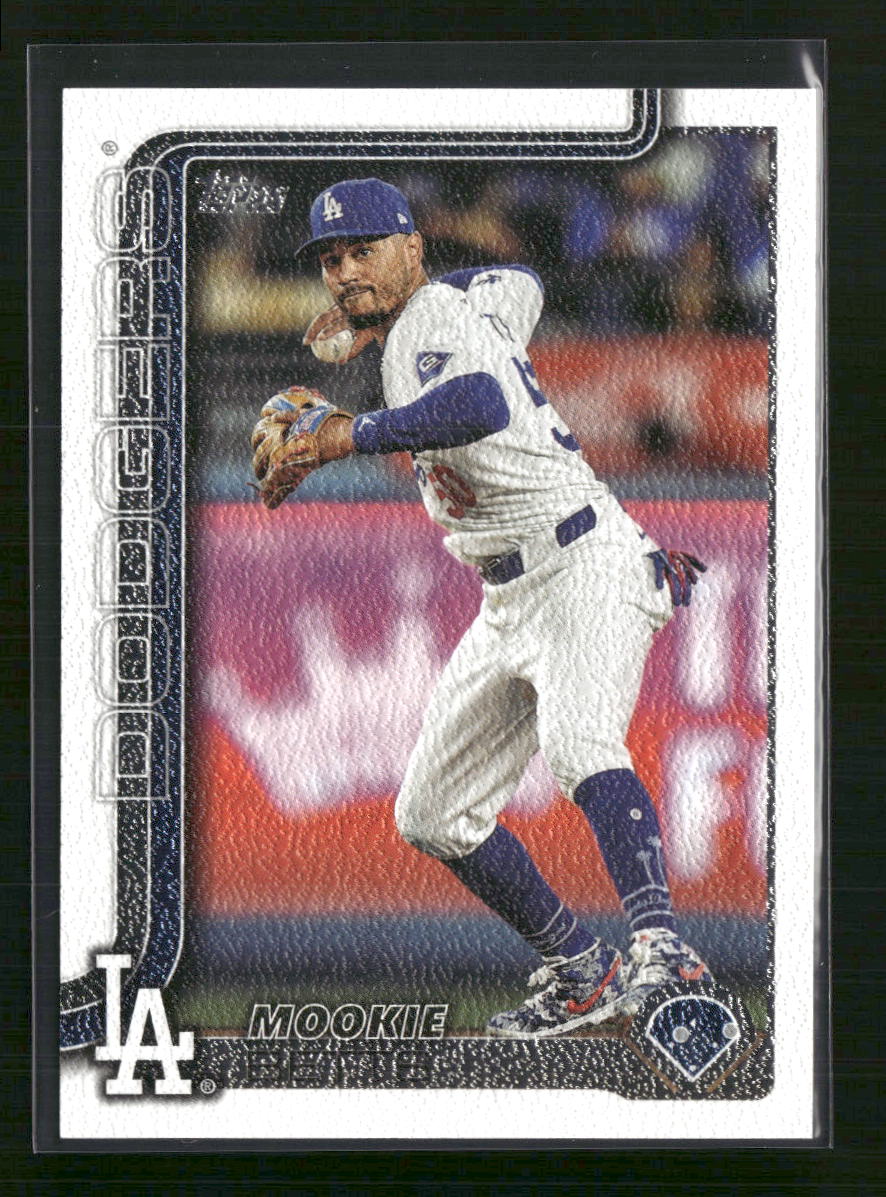 Mookie Betts 2025 Topps #500 Canvas #/50