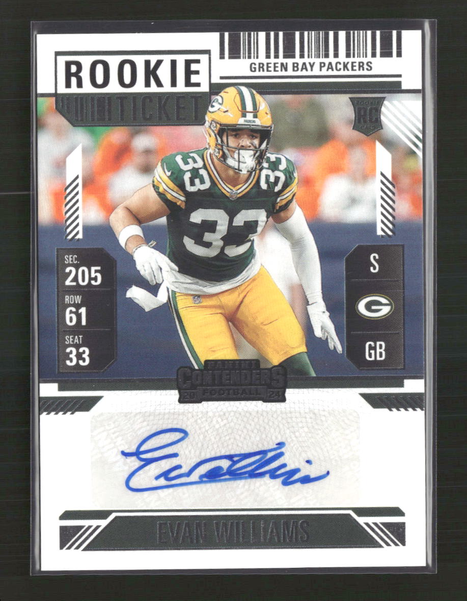 Evan Williams 2024 Panini Contenders #241