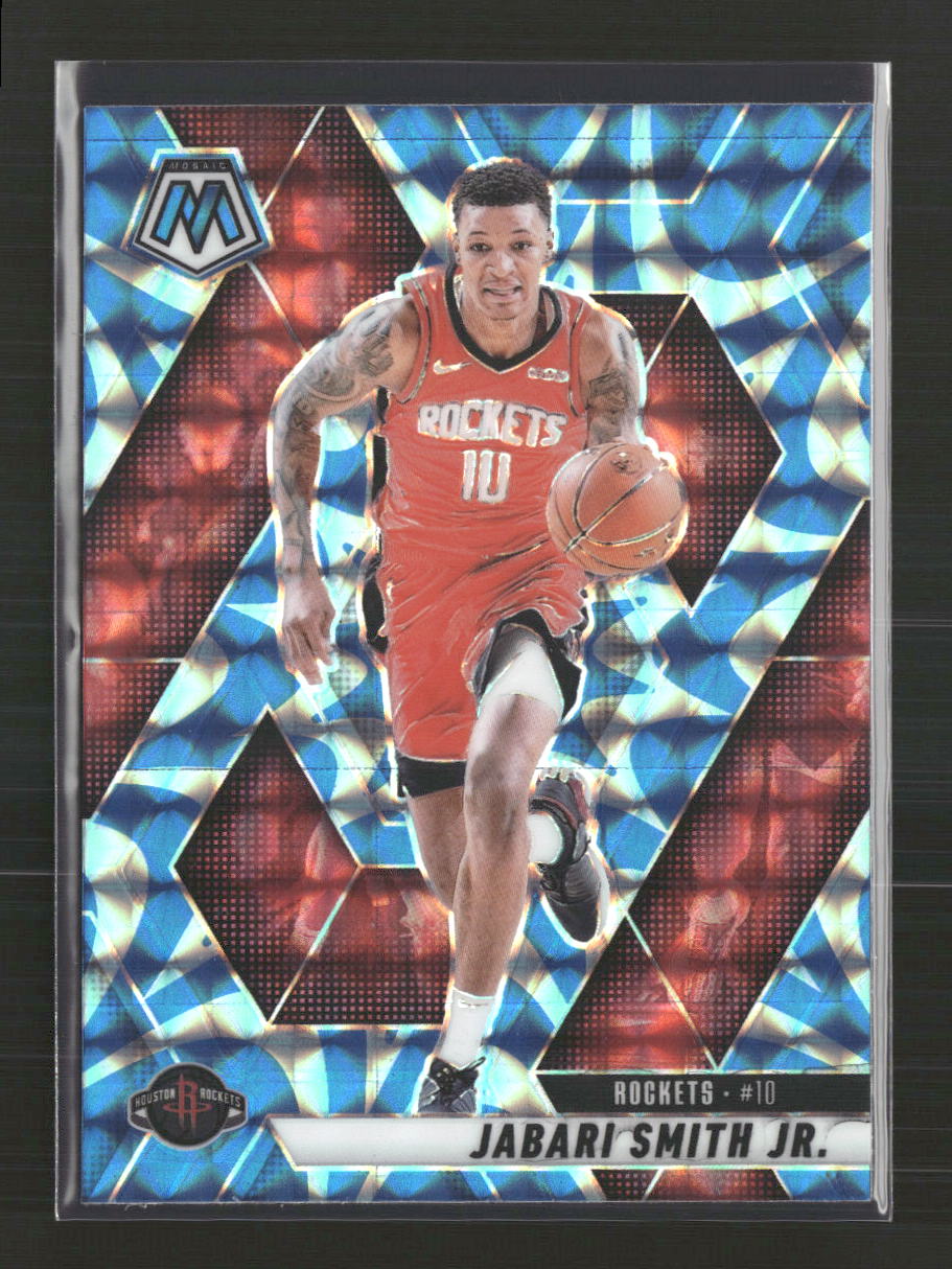 Jabari Smith Jr. 2024-25 Panini Mosaic #144 Refractor