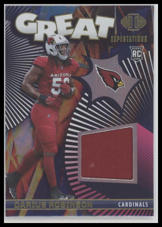 Darius Robinson 2024 Panini Illusions #GE-DRN Great Expectations