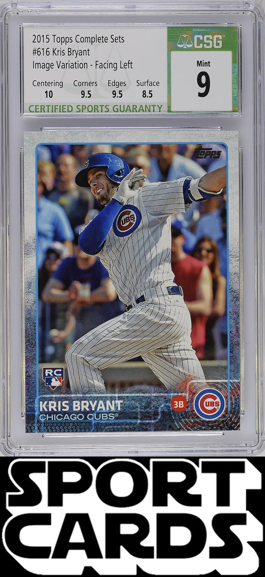 Topps #616 Kris Bryant CSG 9 SportCards.com