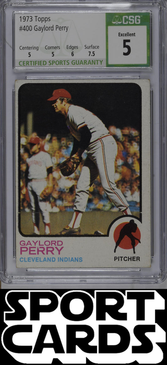 Topps #400 Gaylord Perry CSG 5 SportCards.com