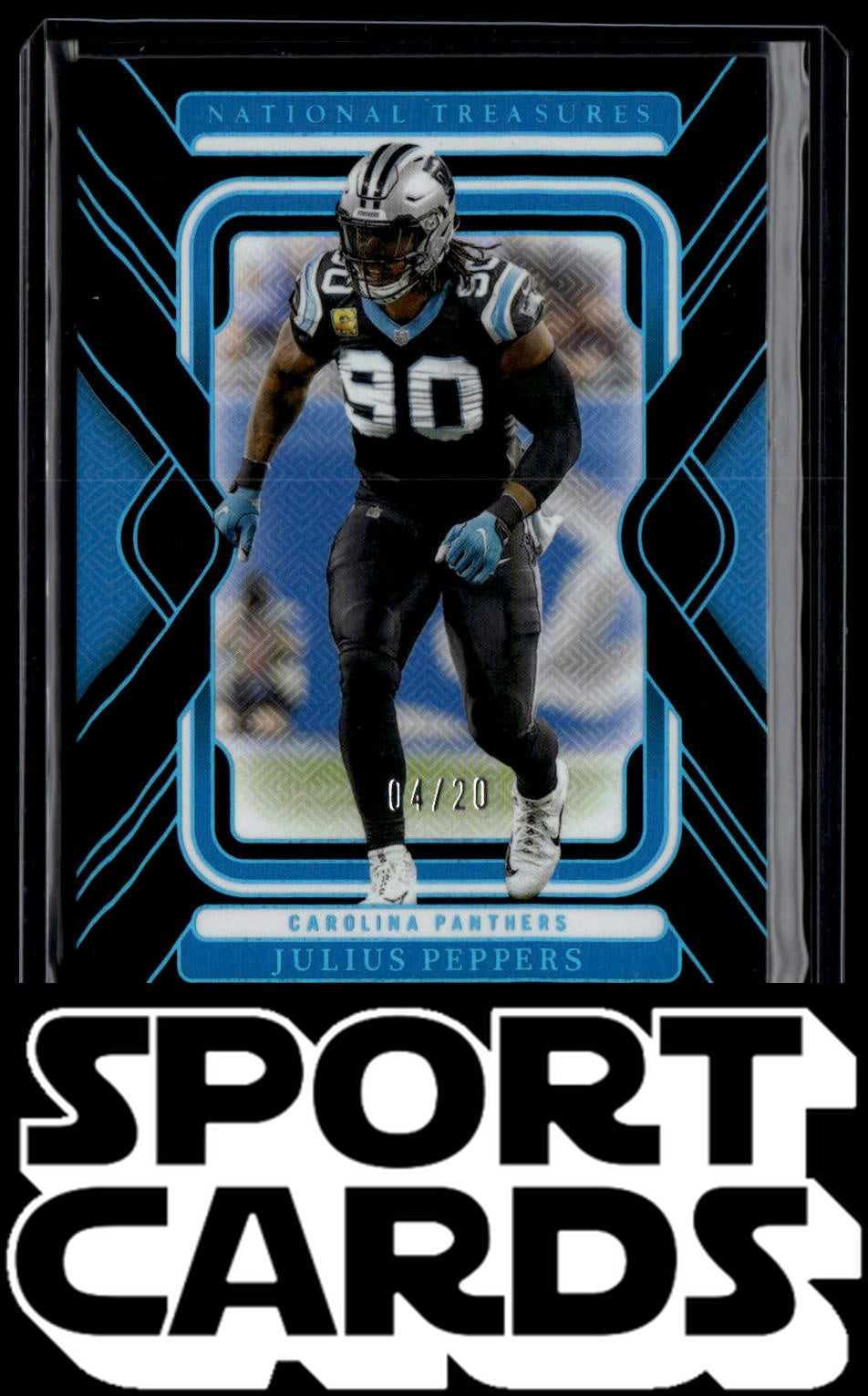 2024 Panini National Treasures #15 Julius Peppers Midnight #/20 SportCards.com