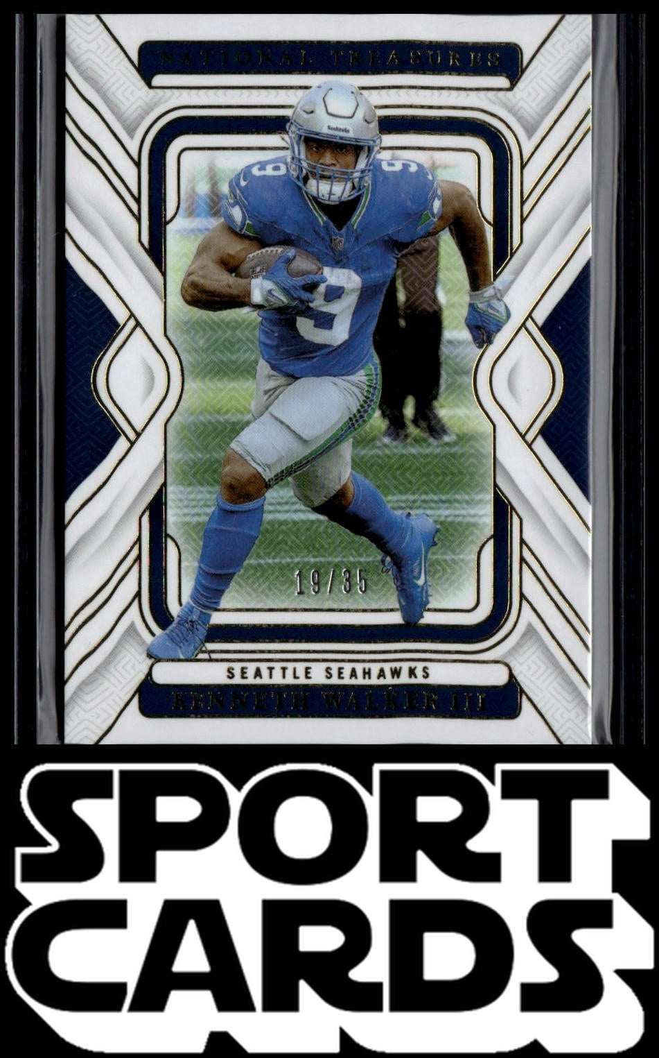 2024 Panini National Treasures #90 Kenneth Walker III Gold #/35 SportCards.com