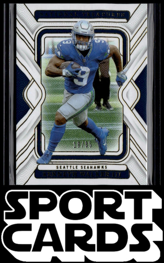 2024 Panini National Treasures #90 Kenneth Walker III Gold #/35 SportCards.com