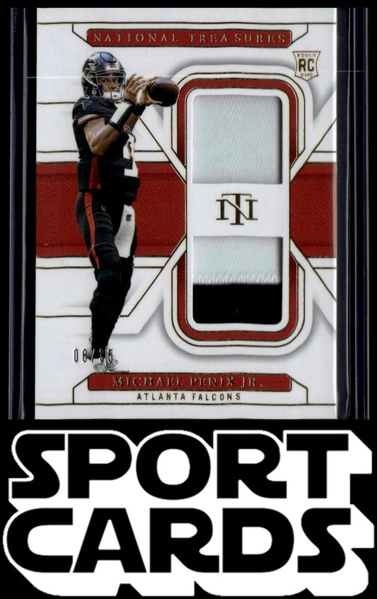 2024 Panini National Treasures #215 Michael Penix Jr. Premium #/35