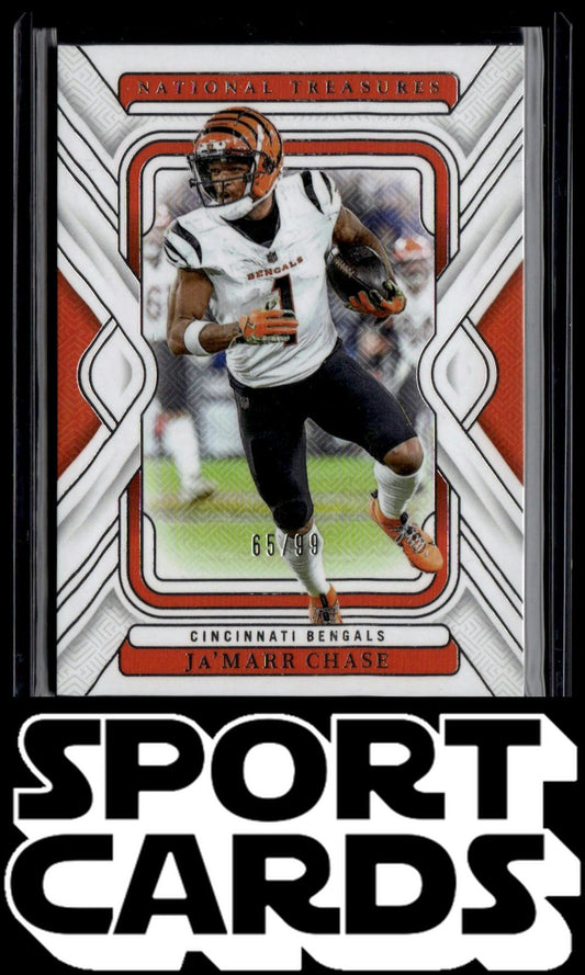 2024 Panini National Treasures #21 Ja'Marr Chase #/99 SportCards.com