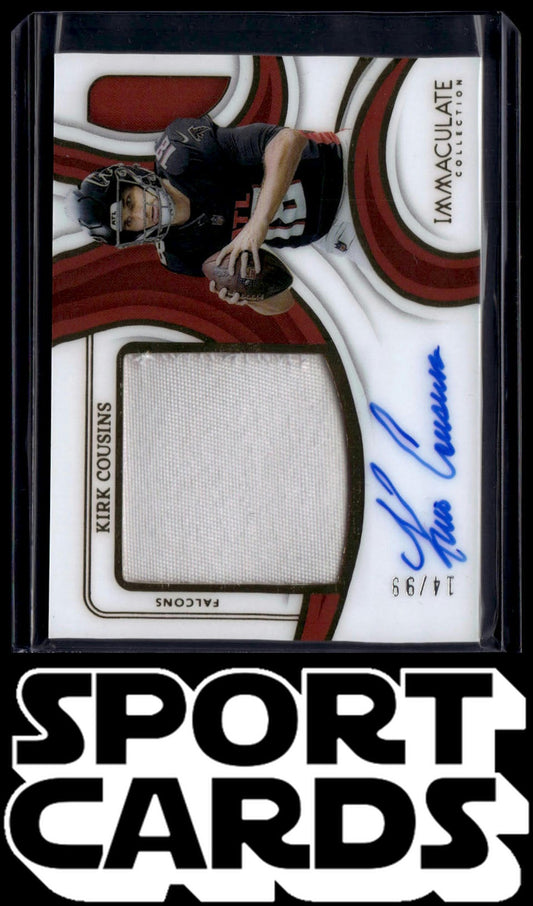 2024 Panini Immaculate Collection #1 Kirk Cousins #/99 SportCards.com