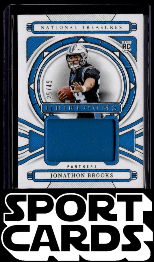 2024 Panini National Treasures #H-JBS Jonathon Brooks Heirlooms #/49