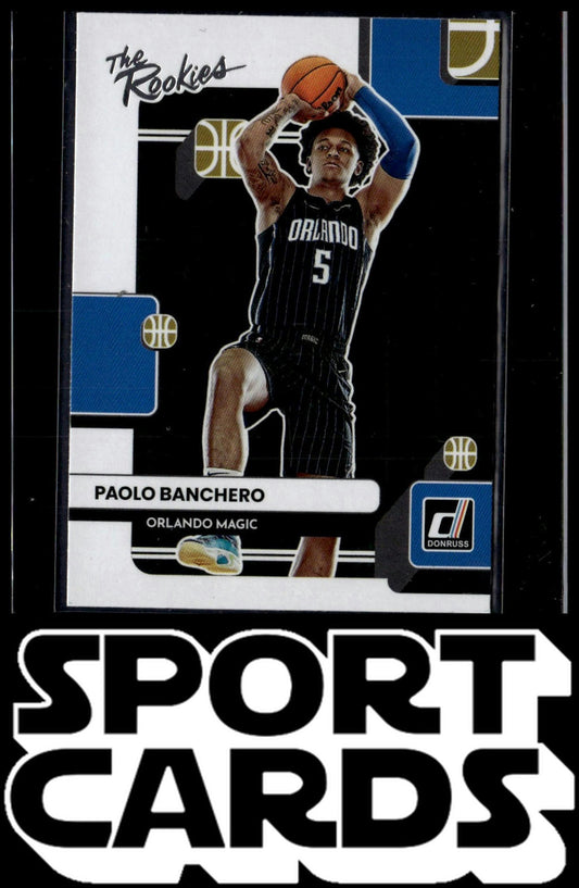 2022-23 Donruss #1 Paolo Banchero The Rookies SportCards.com