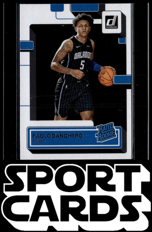 2022-23 Donruss #201 Paolo Banchero SportCards.com