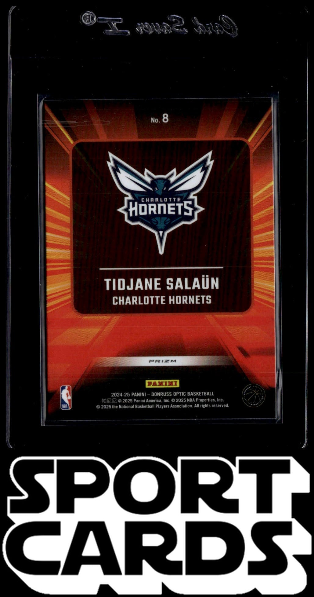 2024-25 Donruss Optic #8 Tidjane Salaun Express Lane SportCards.com