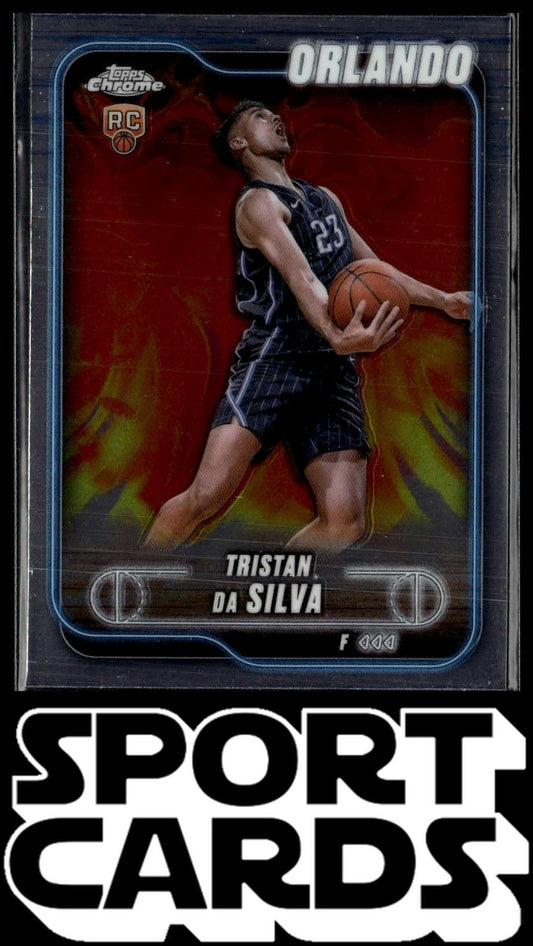 2024-25 Topps Chrome #124 Tristan da Silva SportCards.com