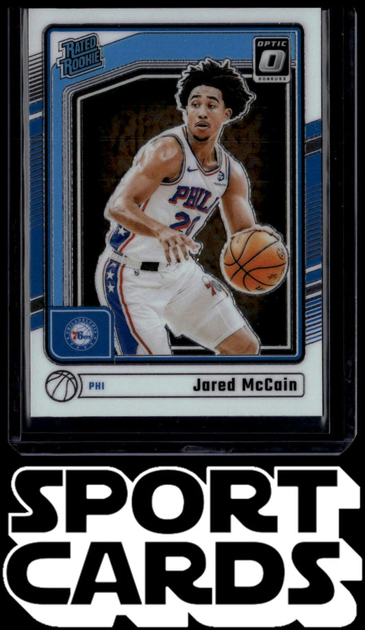 2024-25 Donruss Optic #270 Jared McCain Photon SportCards.com