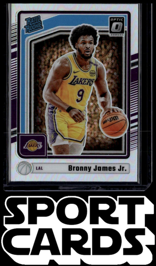 2024-25 Donruss Optic #282 Bronny James Jr. SportCards.com