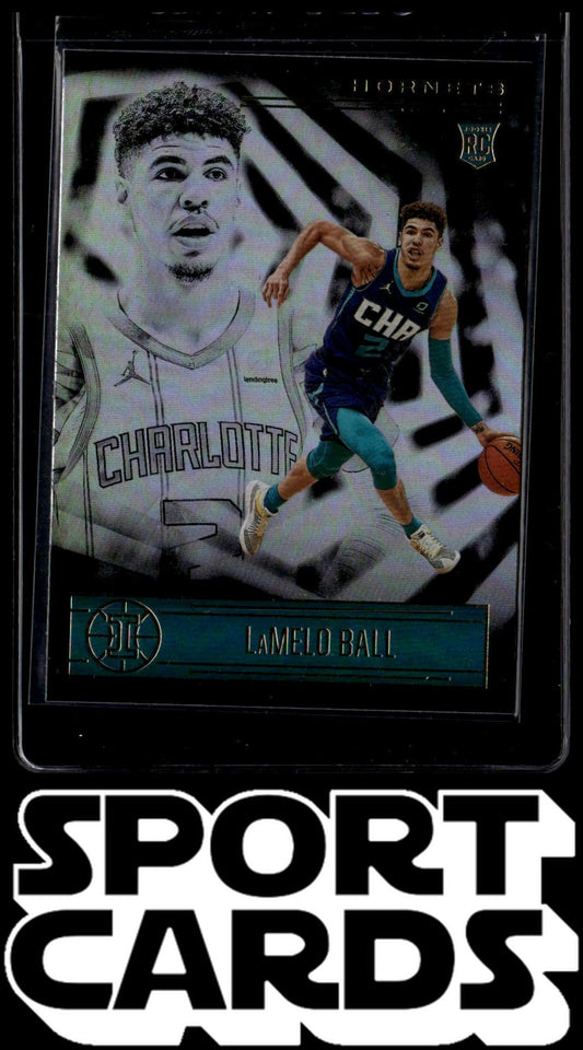 2020-21 Panini Illusions #151 LaMelo Ball Emerald SportCards.com