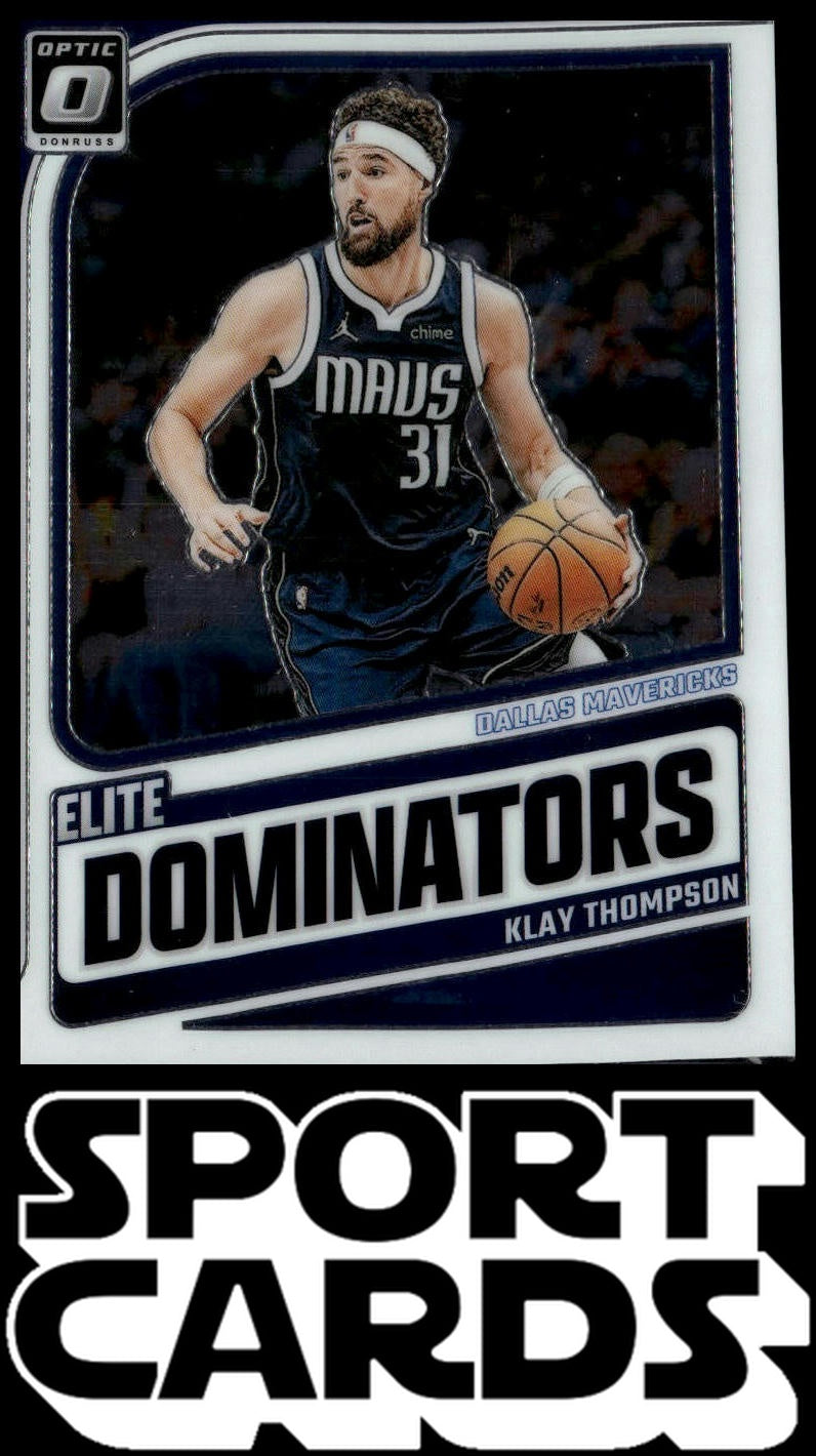 2024-25 Donruss Optic #3 Klay Thompson Elite Dominators SportCards.com