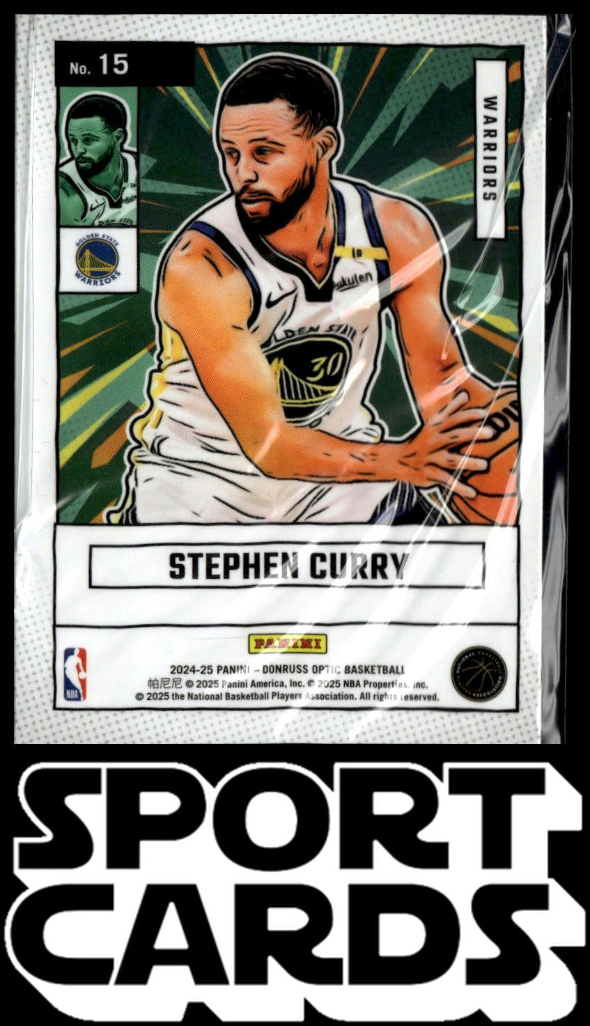 2024-25 Donruss Optic #15 Stephen Curry Net Marvels SportCards.com
