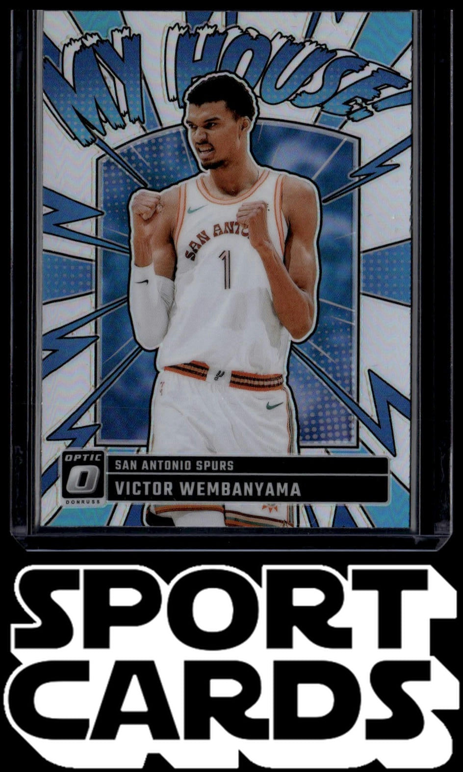 2024-25 Donruss Optic #19 Victor Wembanyama My House SportCards.com