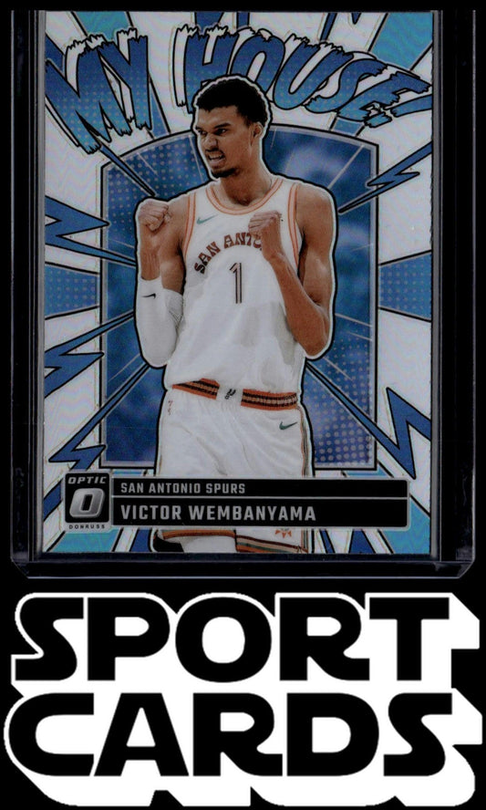 2024-25 Donruss Optic #19 Victor Wembanyama My House SportCards.com