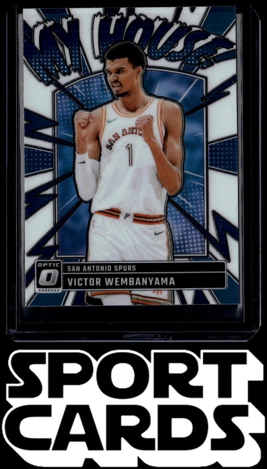 2024-25 Donruss Optic #19 Victor Wembanyama My House Holo SportCards.com