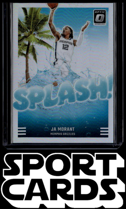 2024-25 Donruss Optic #15 Ja Morant Splash! SportCards.com