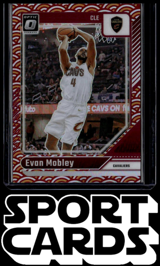 2024-25 Donruss Optic #121 Evan Mobley Photon SportCards.com