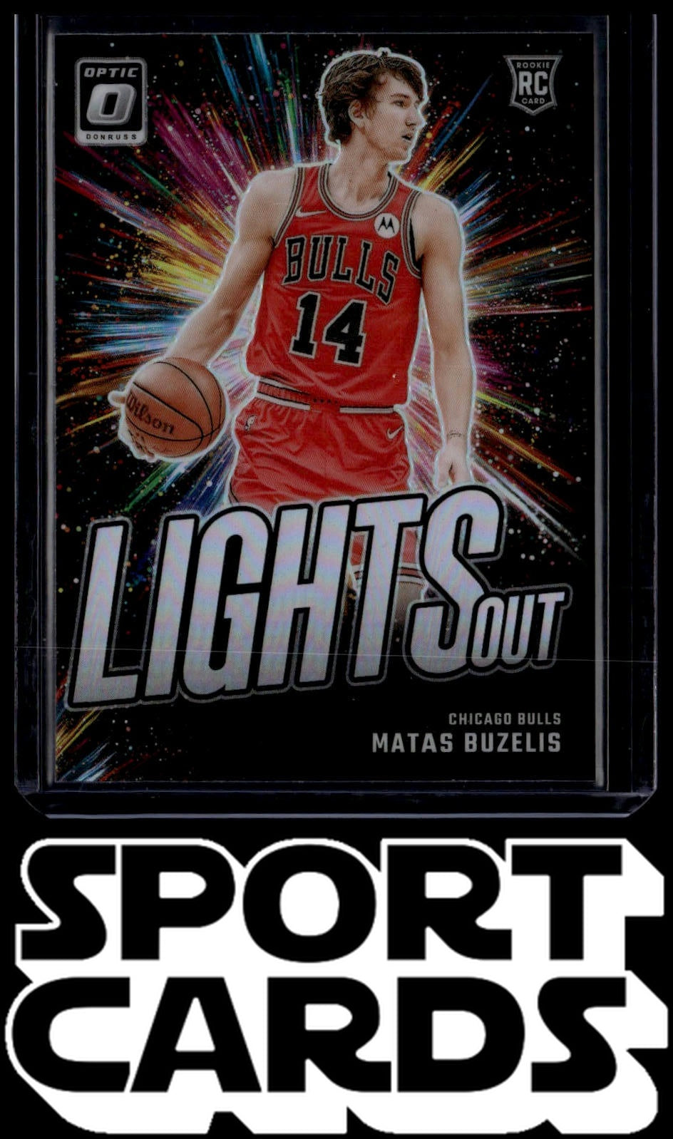 2024-25 Donruss Optic #6 Matas Buzelis Lights Out SportCards.com