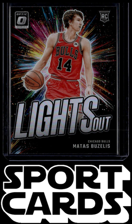 2024-25 Donruss Optic #6 Matas Buzelis Lights Out SportCards.com