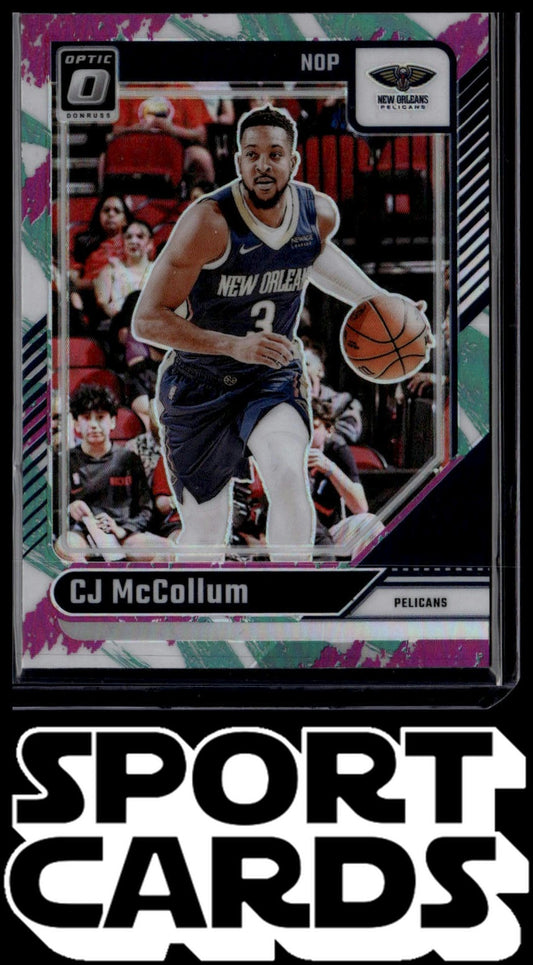 2024-25 Donruss Optic #53 CJ McCollum Jazz SportCards.com