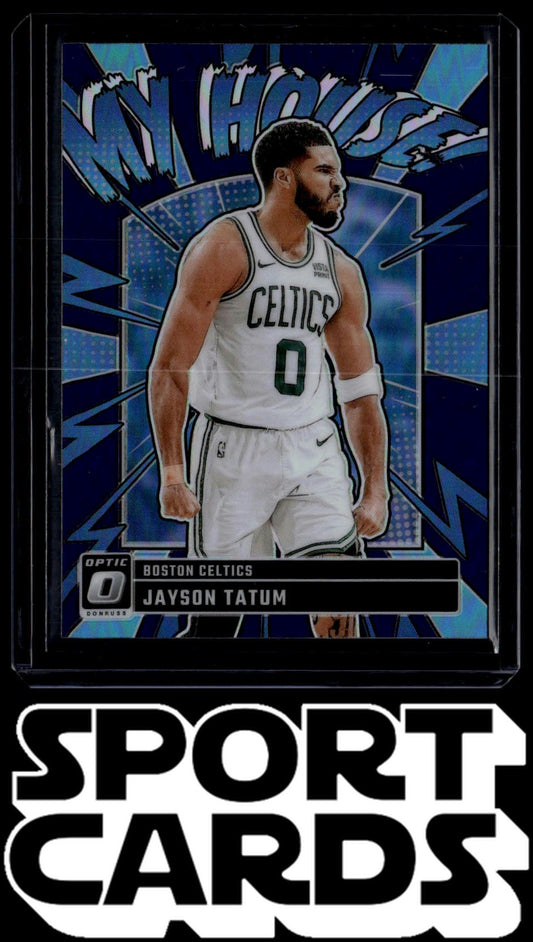 2024-25 Donruss Optic #7 Jayson Tatum My House Purple SportCards.com