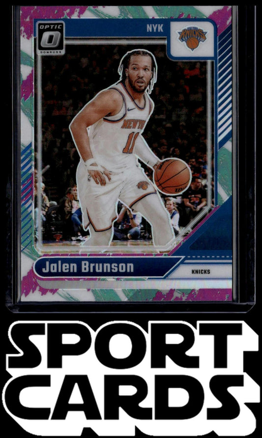 2024-25 Donruss Optic #78 Jalen Brunson Jazz SportCards.com