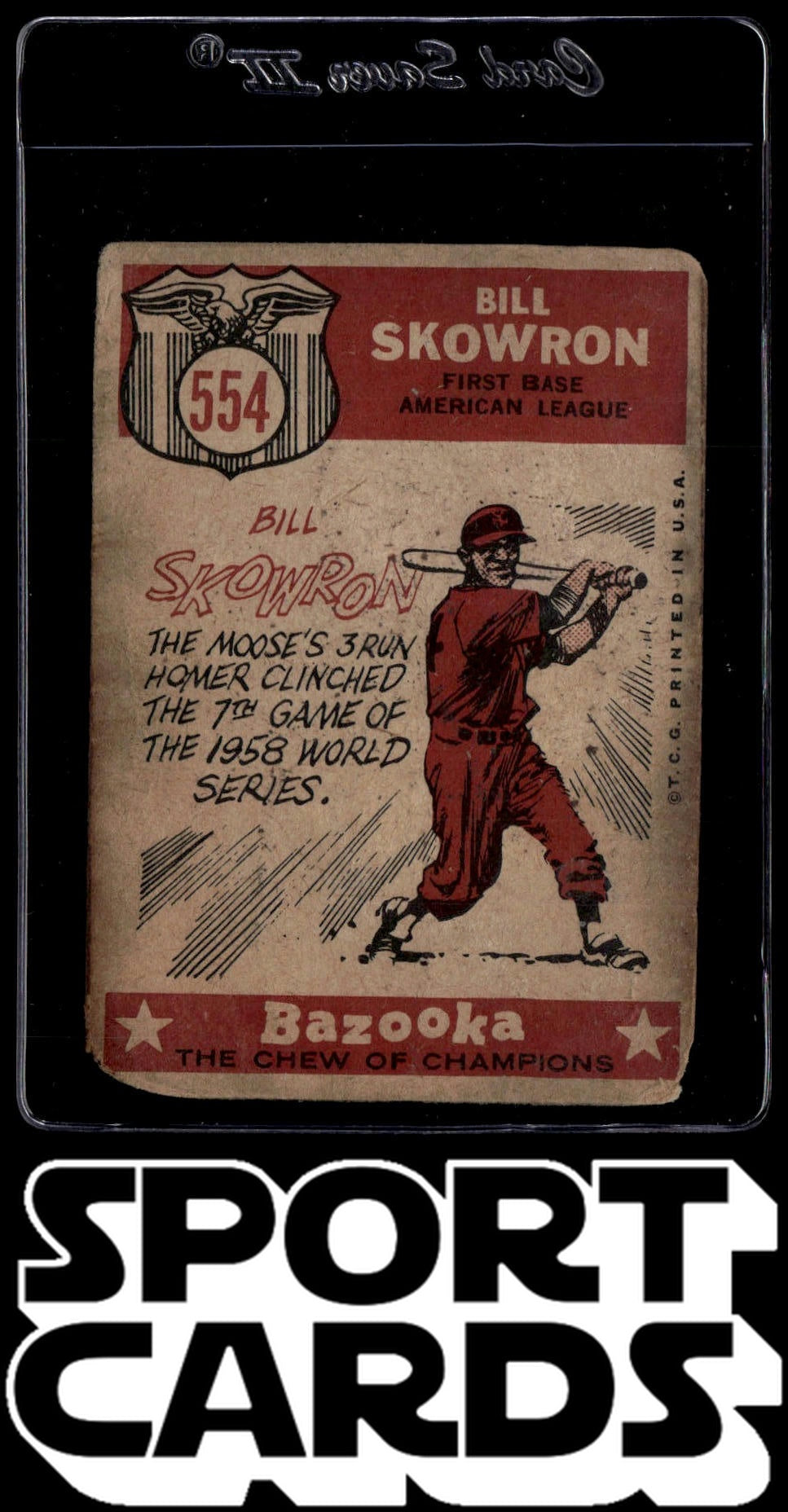 1959 Topps #554 Bill Skowron SportCards.com