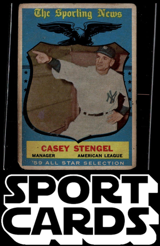 1959 Topps #552 Casey Stengel SportCards.com